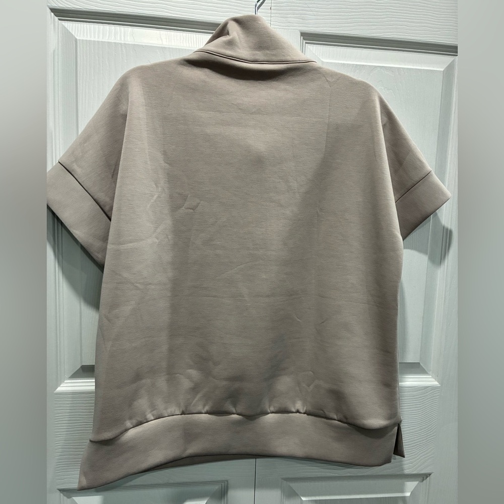 Scarlett Taupe Half-Zip Pullover Pantset - Picture 4 of 10